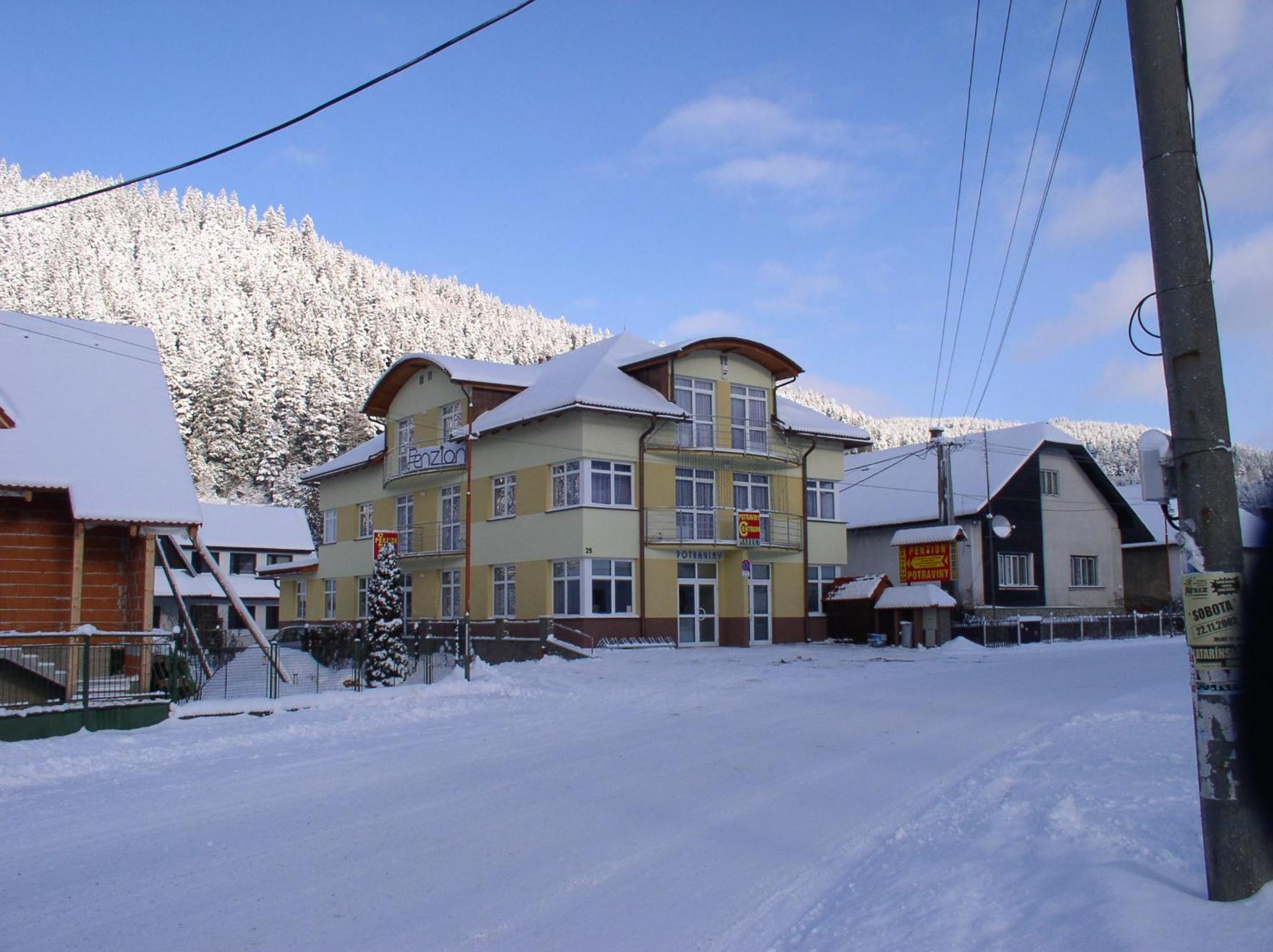 Penzion Centrum Oravsky Biely Potok Exterior foto